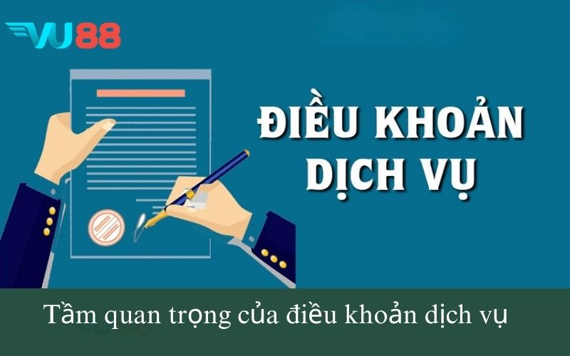 Tầm quan trọng của điều khoản dịch vụ