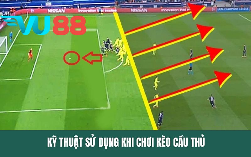 Kỹ thuật sử dụng khi chơi kèo cầu thủ