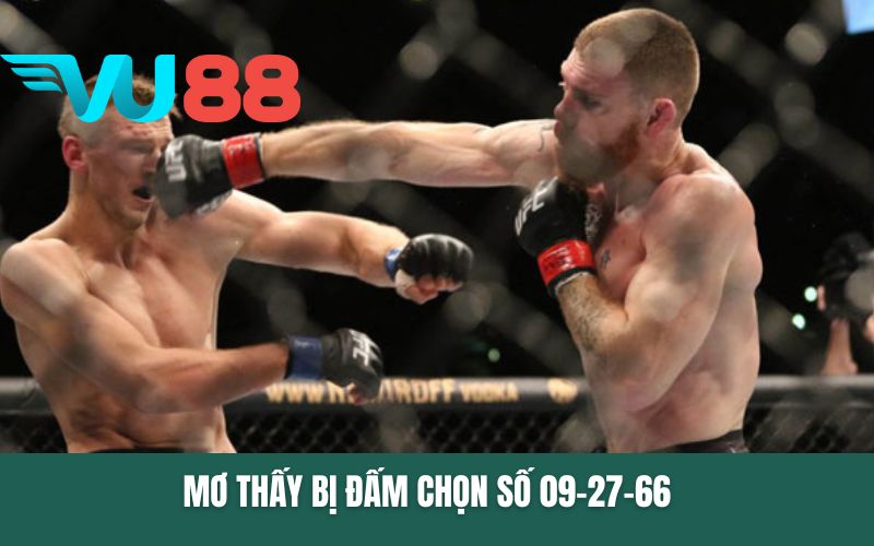 Mơ thấy bị đấm chọn số 09-27-66