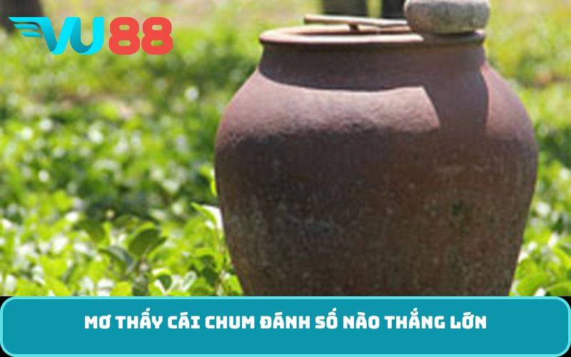 Mơ thấy cái chum đánh số nào thắng lớn